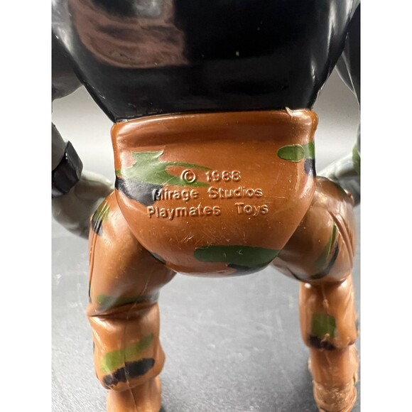 1988 Teenage Mutant Ninja Turtles TMNT Rocksteady - Picture 7 of 7